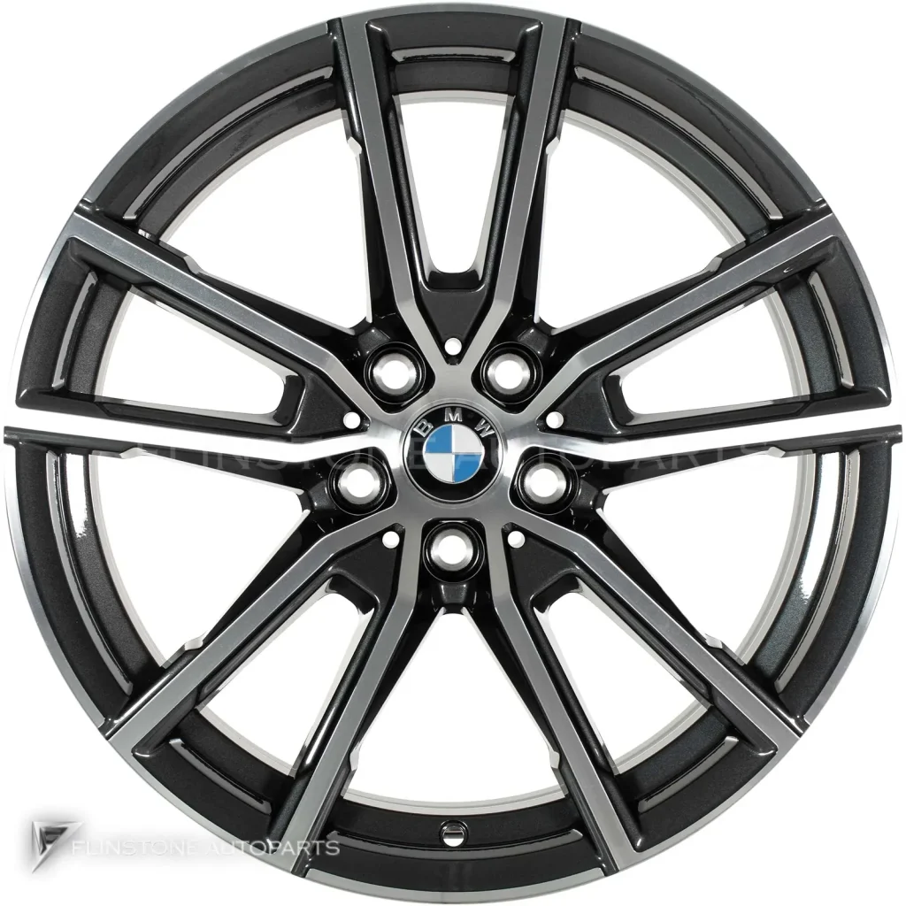ล้อแท้นำเข้า BMW 780 ขอบ 18 นิ้ว สี Orbit Grey with Bright Turned