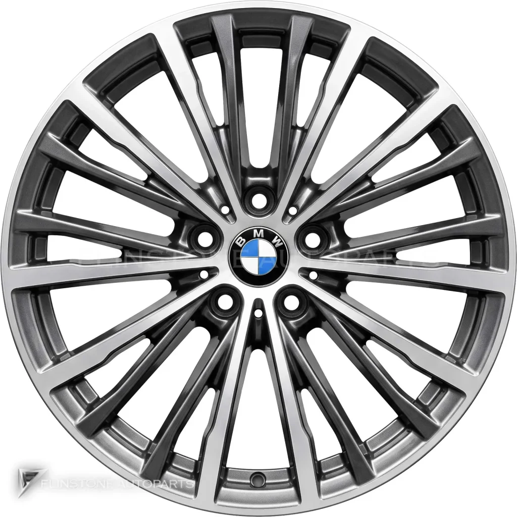 ล้อแท้นำเข้า BMW 781 ขอบ 18 นิ้ว สี Ferric Grey with Bright Turned