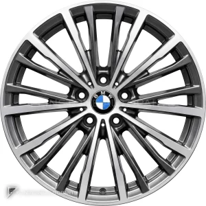 ล้อแท้ BMW 781 ขอบ 18 นิ้ว สี Ferric Grey with Bright Turned