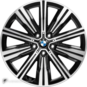 ล้อแท้ BMW 782 ขอบ 18 นิ้ว สี Jet Black with Bright Turned