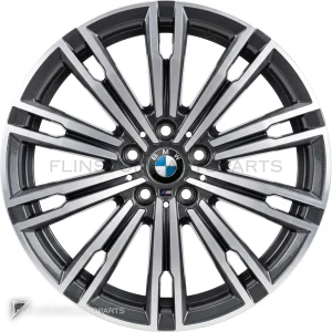 ล้อแท้ BMW 790M ขอบ 18 นิ้ว สี Orbit Grey with Bright Turned