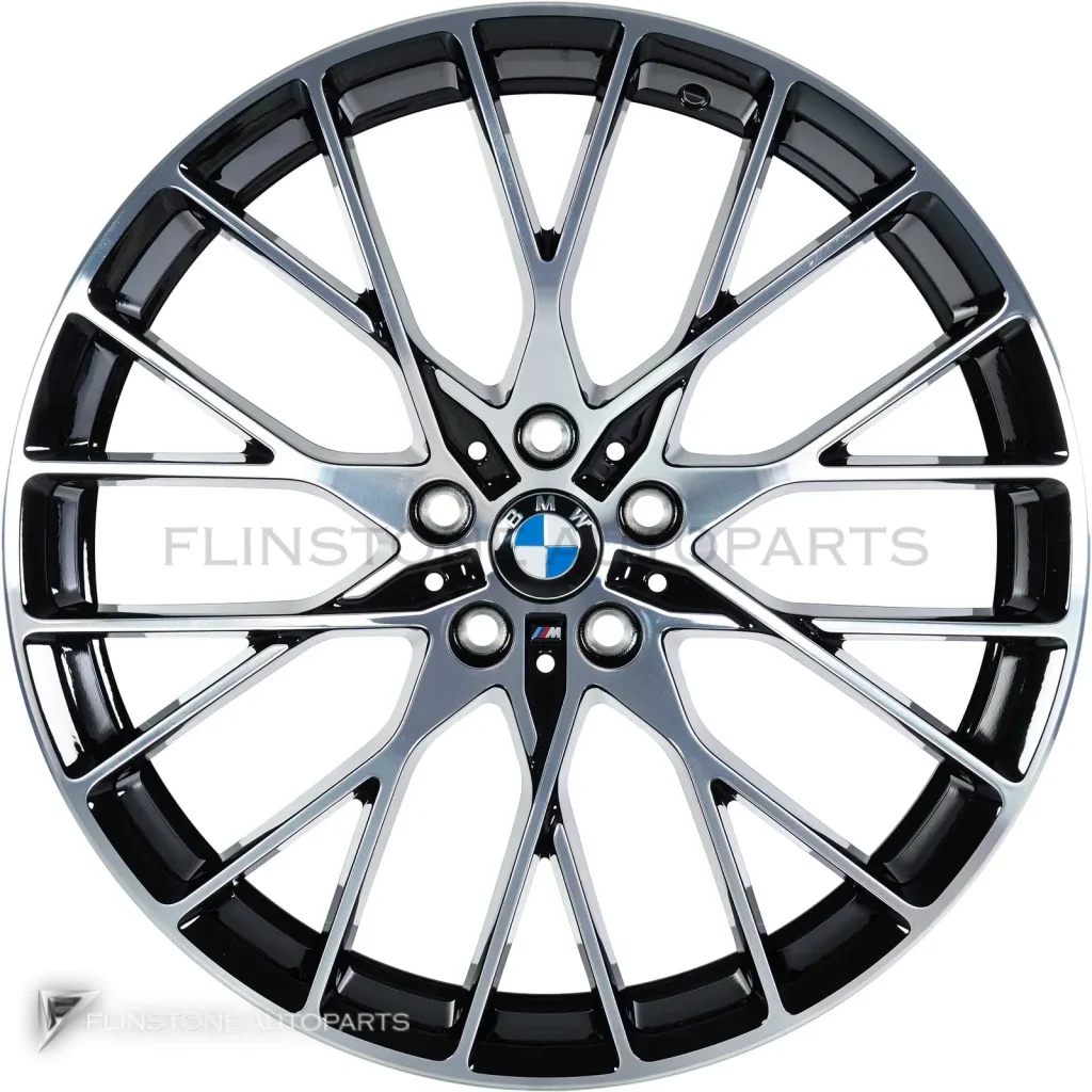 ล้อแท้นำเข้า BMW 794M Forged ขอบ 20 นิ้ว สี Jet Black with Bright Turned