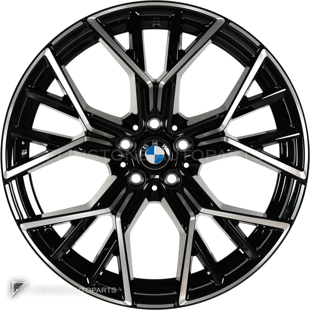 ล้อแท้นำเข้า BMW 811M ขอบ 20 นิ้ว สี Jet Black with Bright Turned