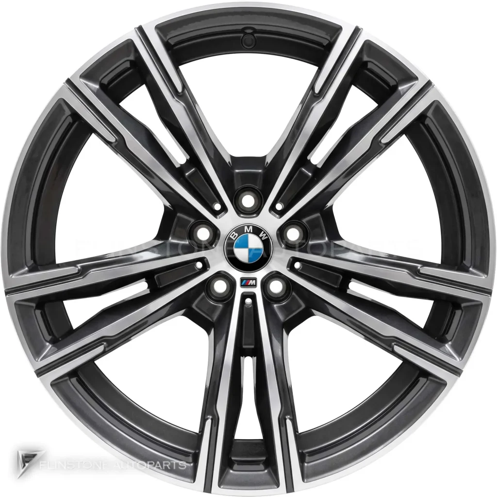 ล้อแท้นำเข้า BMW 812M ขอบ 19 นิ้ว สี Orbit Grey with Bright Turned