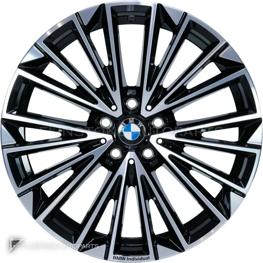 ล้อแท้นำเข้า BMW 839I ขอบ 19 นิ้ว สี Jet Black with Bright Turned