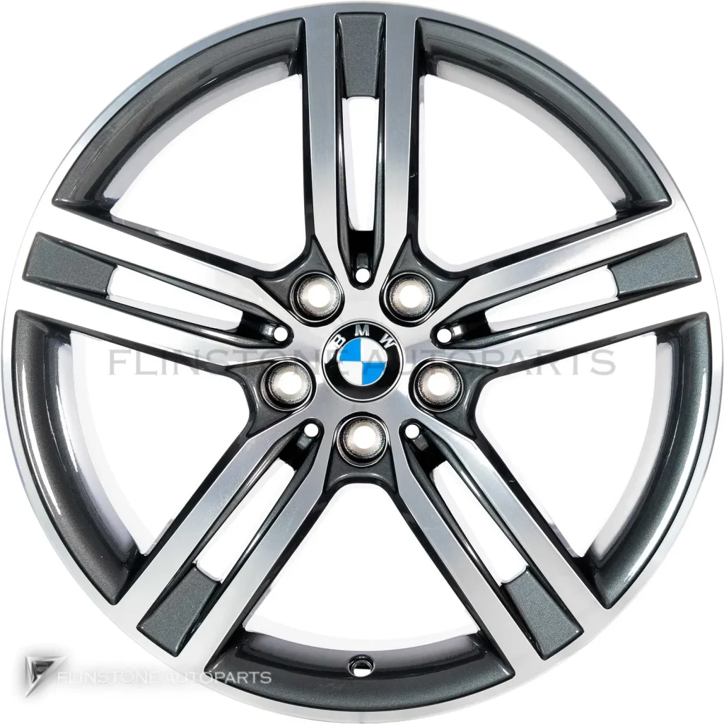 ล้อแท้นำเข้า BMW 844 ขอบ 18 นิ้ว สี Orbit Grey with Bright Turned