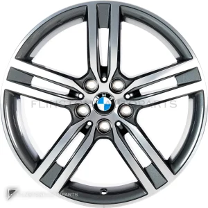 ล้อแท้ BMW 844 ขอบ 18 นิ้ว สี Orbit Grey with Bright Turned
