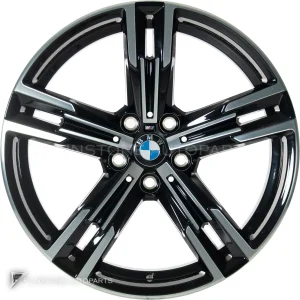 ล้อแท้ BMW 848M ขอบ 18 นิ้ว สี Jet Black with Bright Turned