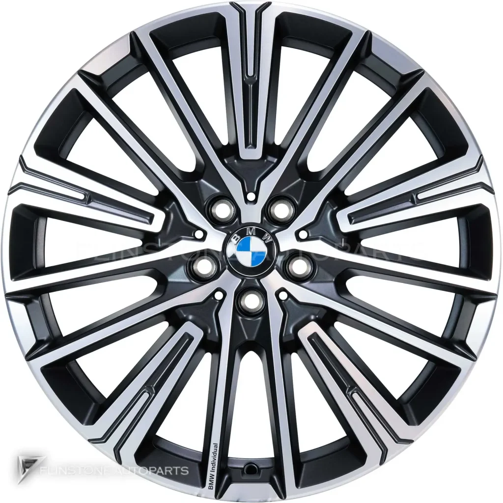 ล้อแท้นำเข้า BMW 869I ขอบ 20 นิ้ว สี Frozen Midnight with Bright Turned