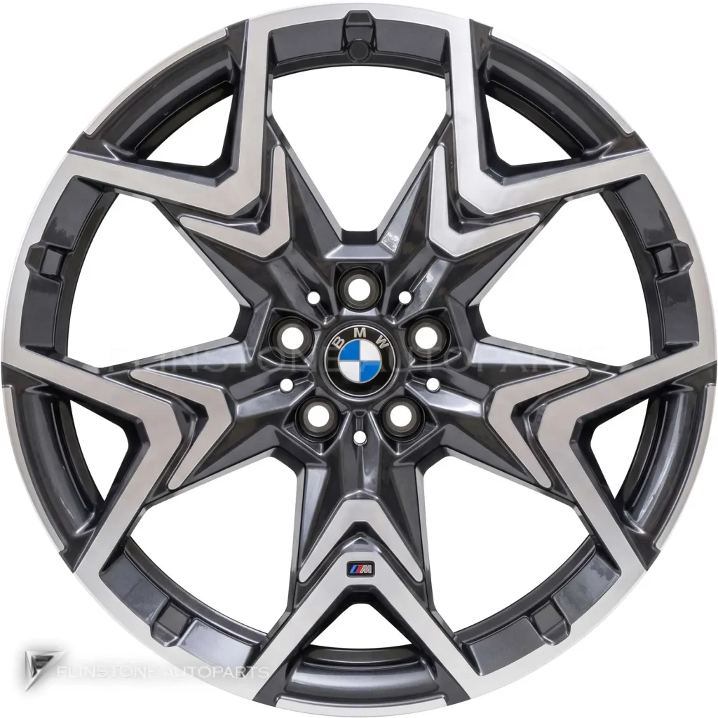 ล้อแท้นำเข้า BMW 873M ขอบ 20 นิ้ว สี Midnight Grey with Bright Turned