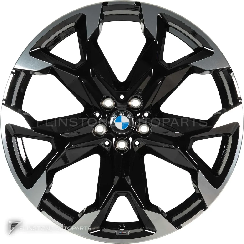 ล้อแท้นำเข้า BMW 874M ขอบ 21 นิ้ว สี Jet Black Matt with Bright Turned