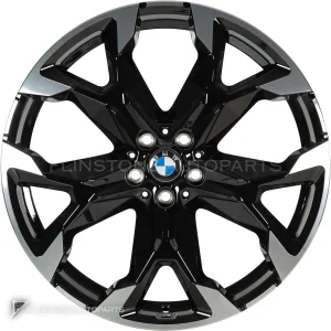 ล้อแท้ BMW 874M ขอบ 21 นิ้ว สี Jet Black Matt with Bright Turned