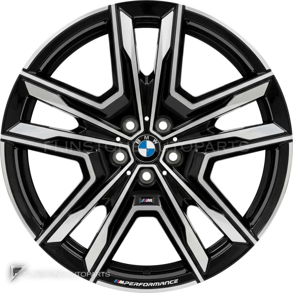 ล้อแท้นำเข้า BMW 877M ขอบ 21 นิ้ว สี Black II Solid with Bright Turned