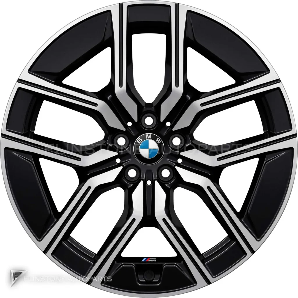 ล้อแท้นำเข้า BMW 907M ขอบ 20 นิ้ว สี Black II Solid with Bright Turned