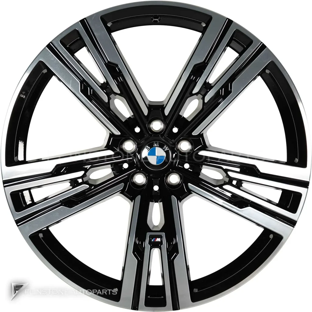 ล้อแท้นำเข้า BMW 908M ขอบ 21 นิ้ว สี Black II Solid with Bright Turned