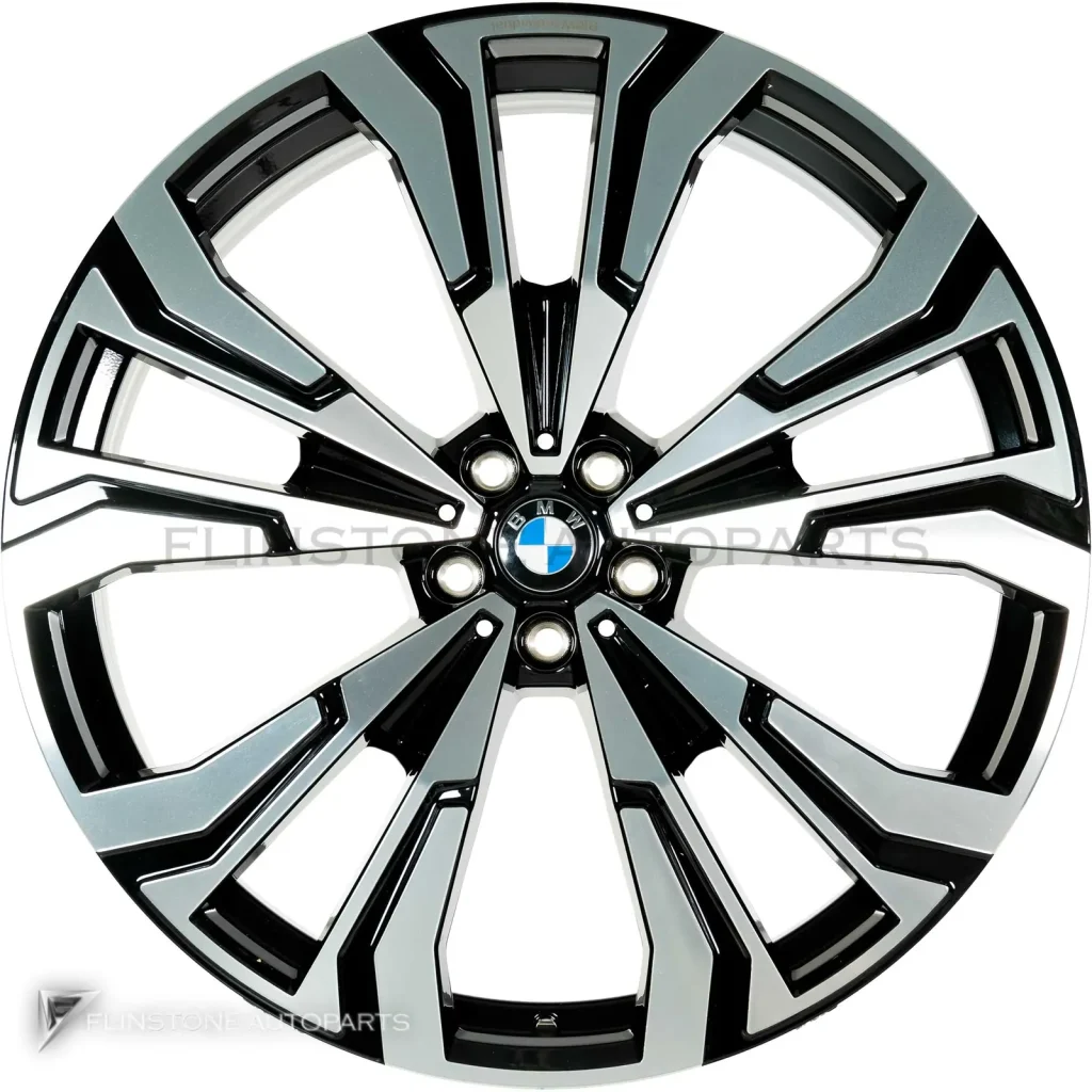 ล้อแท้นำเข้า BMW 914I ขอบ 23 นิ้ว สี Jet Black with Bright Turned