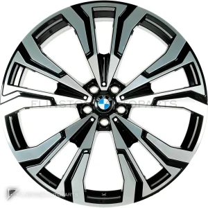ล้อแท้ BMW 914I ขอบ 23 นิ้ว สี Jet Black with Bright Turned