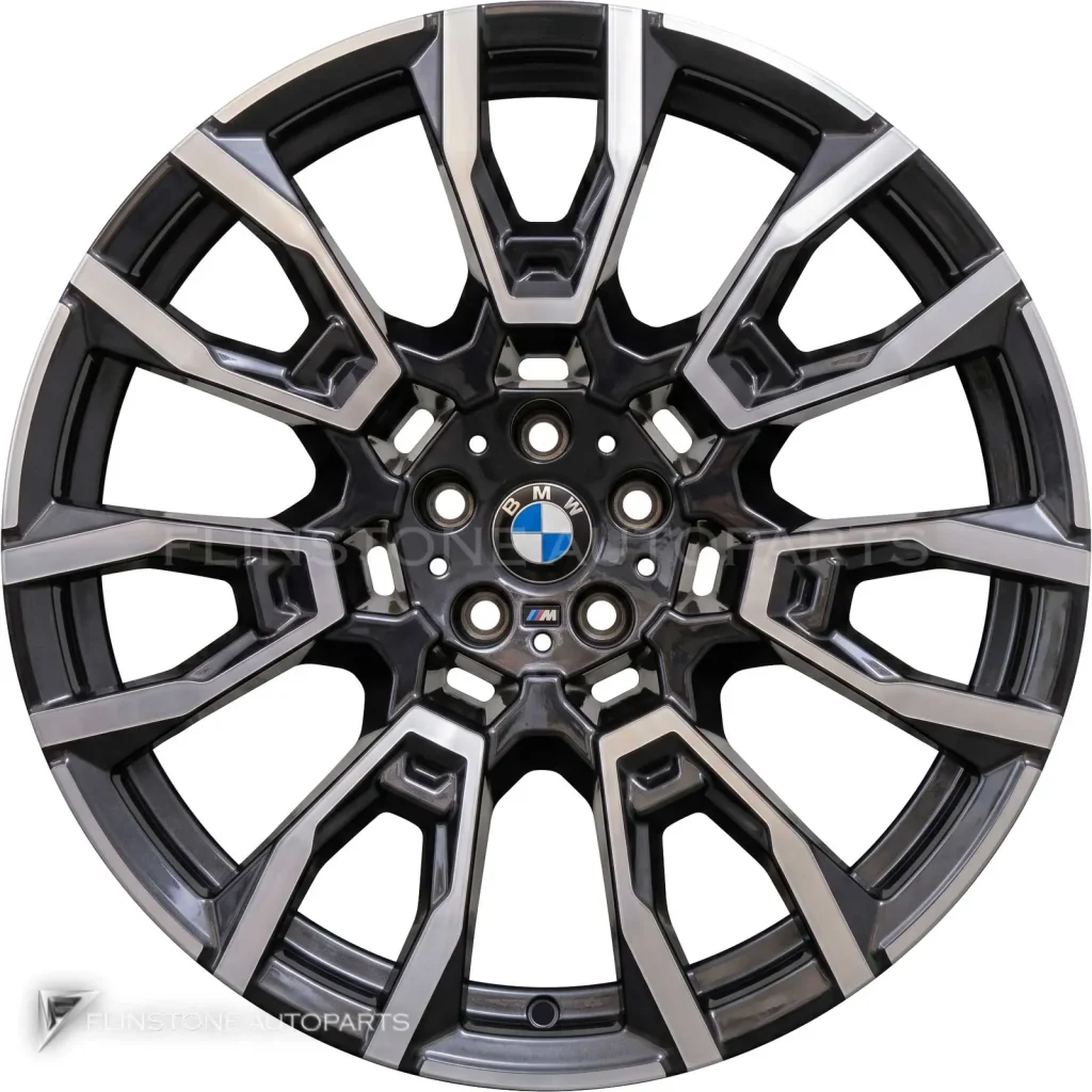 ล้อแท้นำเข้า BMW 915M ขอบ 21 นิ้ว สี Midnight Grey with Bright Turned