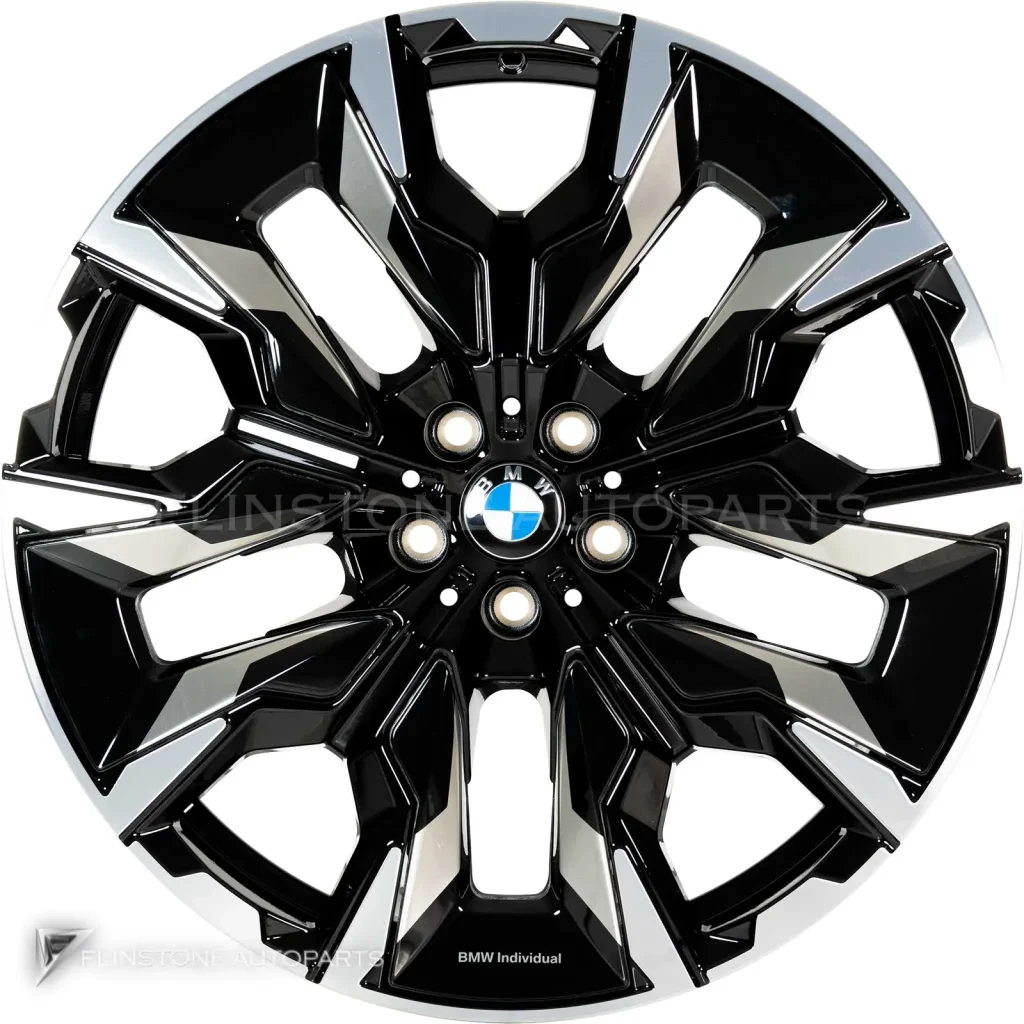 ล้อแท้นำเข้า BMW 954i ขอบ 21 นิ้ว สี Jet Black Solid with Bright Turned