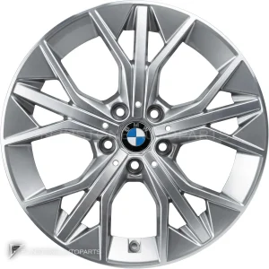 ล้อแท้ BMW 972 ขอบ 17 นิ้ว สี Refined Silver