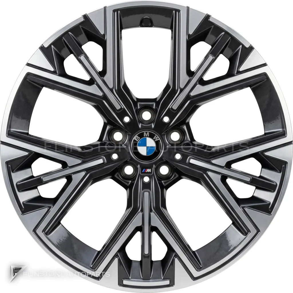ล้อแท้นำเข้า BMW 975M ขอบ 18 นิ้ว สี Midnight Grey with Bright Turned