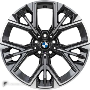 ล้อแท้ BMW 975M ขอบ 18 นิ้ว สี Midnight Grey with Bright Turned