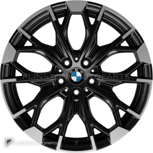 ล้อแท้ BMW 977M ขอบ 19 นิ้ว สี Jet Black Matt with Bright Turned