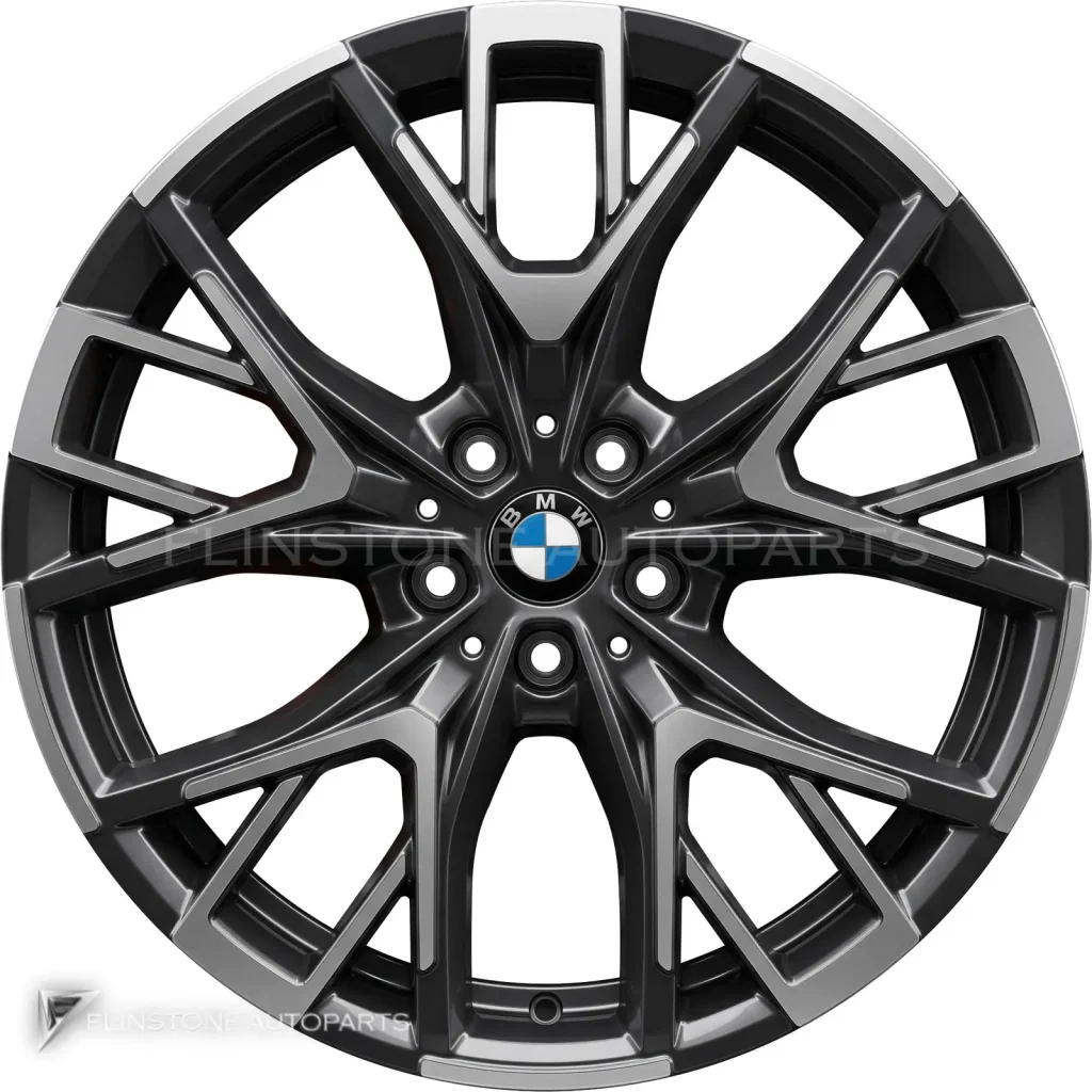 ล้อแท้นำเข้า BMW 979M ขอบ 19 นิ้ว สี Jet Black Matt with Bright Turned