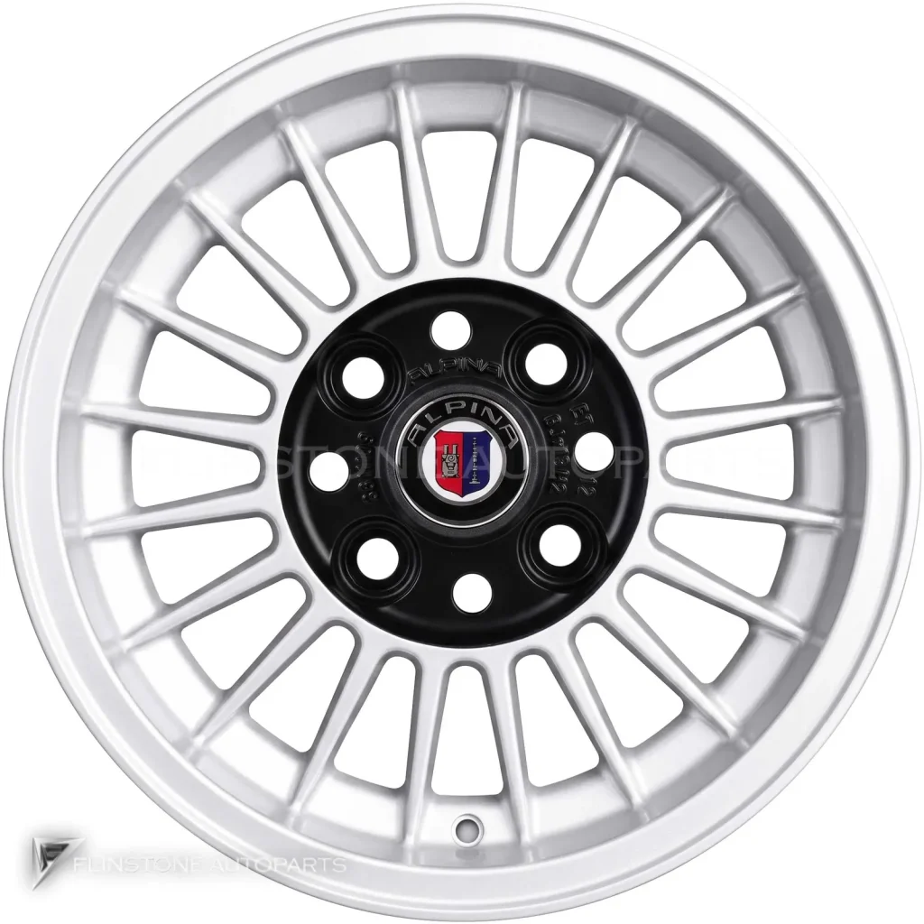ล้อแท้นำเข้า BMW Classic C71 ขอบ 14 นิ้ว สี Silver (Alpina Basis Wheel)