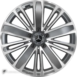 ล้อแท้ Mercedes-Benz 10 Double Spoke ขอบ 18 นิ้ว รุ่น 213-18 สี Tremolite Metallic with High Sheen