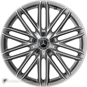 ล้อแท้นำเข้า Mercedes-Benz 10 Double Spoke ขอบ 19 นิ้ว รุ่น 223-19