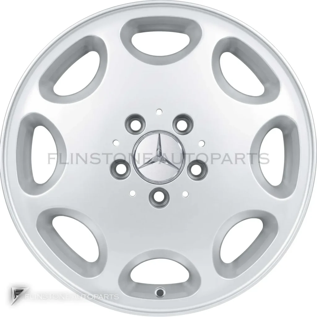 ล้อแท้นำเข้า Mercedes-Benz 10 Hole ขอบ 16 นิ้ว รุ่น 140-16 สี Standard Silver