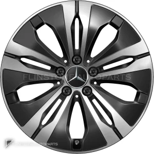 Genuine Wheels Mercedes-Benz 10 Hole trim 18 inch model 223-18 Colour Gloss Back with High Sheen