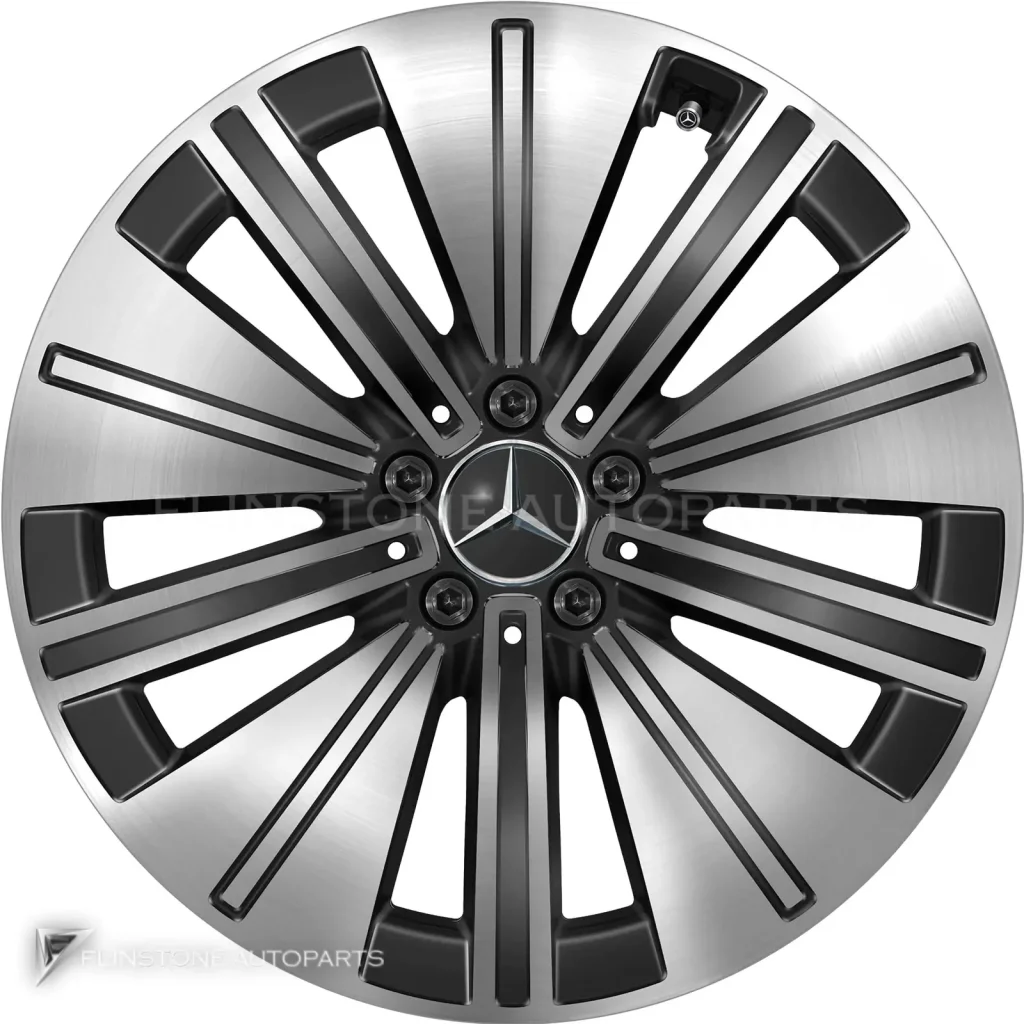 ล้อแท้นำเข้า Mercedes-Benz 10 Hole ขอบ 19 นิ้ว รุ่น 297-19 สี Gloss Back with High Sheen