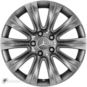 Genuine Wheels Mercedes-Benz 10 Spoke trim 17 inch model 207-17 Colour Himalaya Grey