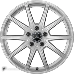 Genuine Wheels Mercedes-Benz 10 Spoke trim 17 inch model 177-17 Colour Vanadium Silver