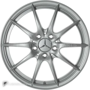 Genuine Wheels Mercedes-Benz 10 Spoke trim 17 inch model 246-17 Colour Titanium Silver