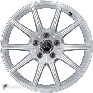 Genuine Wheels Mercedes-Benz 10 Spoke trim 17 inch model 206-17 Colour Vanadium Silver