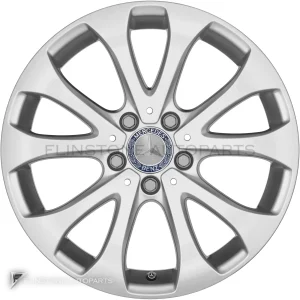 Genuine Wheels Mercedes-Benz 10 Spoke trim 17 inch model 213-17 Colour Vanadium Silver