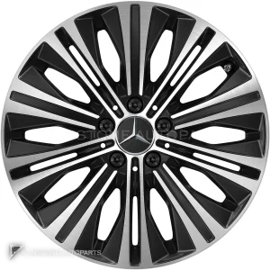 Genuine Wheels Mercedes-Benz 10 Spoke trim 18 inch model 177-18 Colour Gloss Black with High Sheen