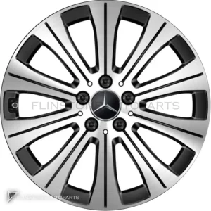 Genuine Wheels Mercedes-Benz 10 Spoke trim 18 inch model 243-18 Colour Gloss Back with High Sheen