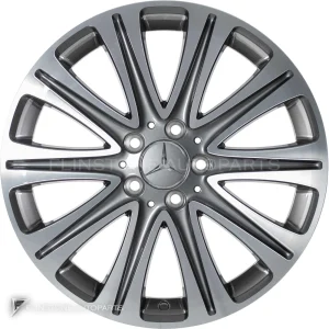 Genuine Wheels Mercedes-Benz 10 Spoke trim 18 inch model 246-18 Colour Tremolite Metallic with High Sheen