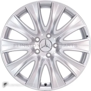 ล้อแท้นำเข้า Mercedes-Benz 10 Spoke ขอบ 18 นิ้ว รุ่น 222-18