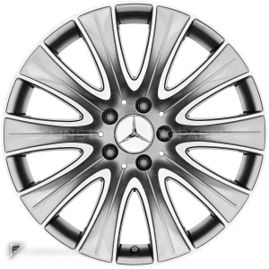 ล้อแท้นำเข้า Mercedes-Benz 10 Spoke ขอบ 18 นิ้ว รุ่น 222-18