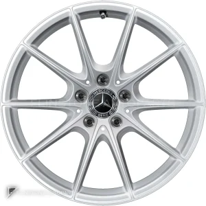 Genuine Wheels Mercedes-Benz 10 Spoke trim 18 inch model 223-18 Colour Vanadium Silver