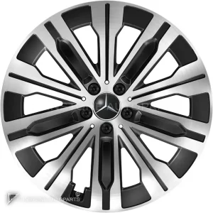 Genuine Wheels Mercedes-Benz 10 Spoke trim 20 inch model 294-20 Colour Gloss Back with High Sheen