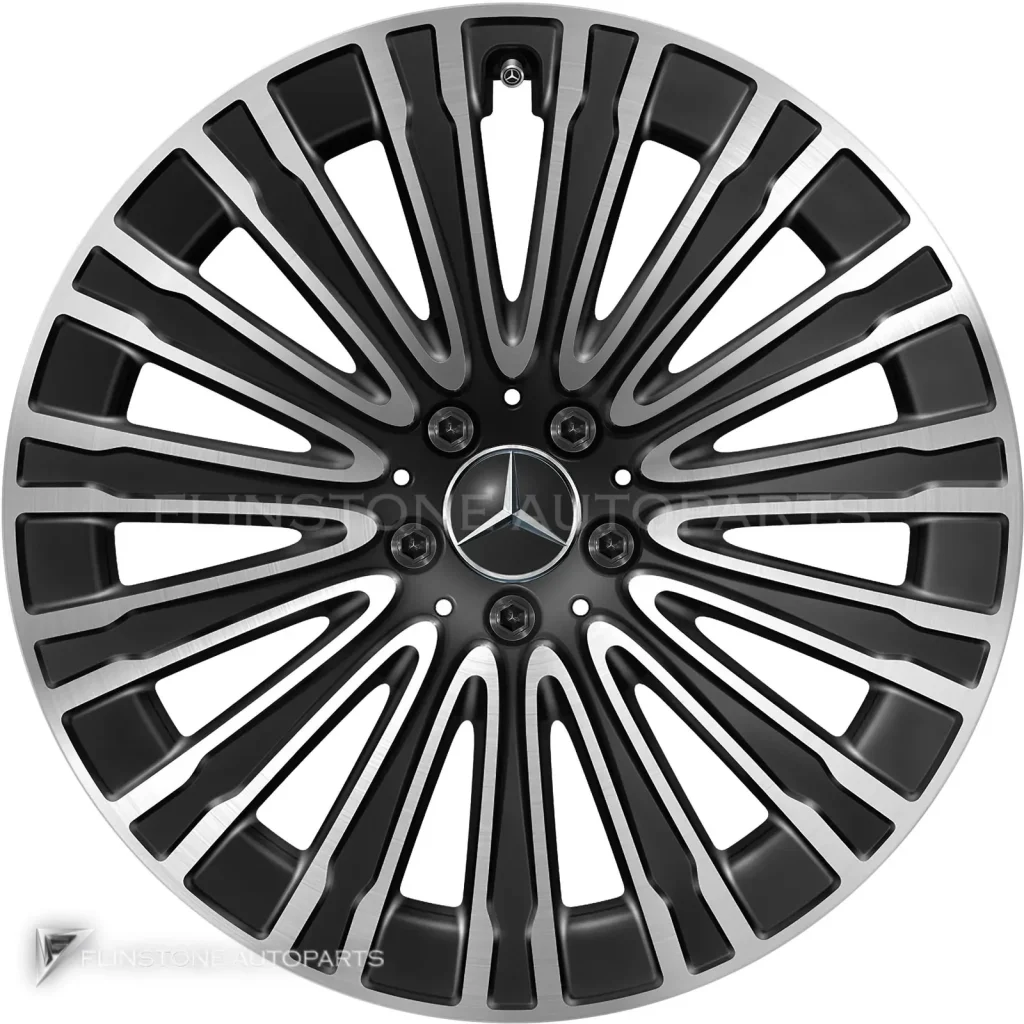 ล้อแท้นำเข้า Mercedes-Benz 10 Spoke ขอบ 20 นิ้ว รุ่น 295-20 สี Gloss Back with High Sheen