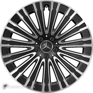 Genuine Wheels Mercedes-Benz 10 Spoke trim 20 inch model 295-20 Colour Gloss Back with High Sheen