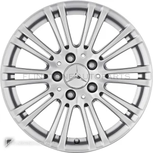 Genuine Wheels Mercedes-Benz 10 Twin Spoke trim 17 inch model 212-17 Colour Titanium Silver