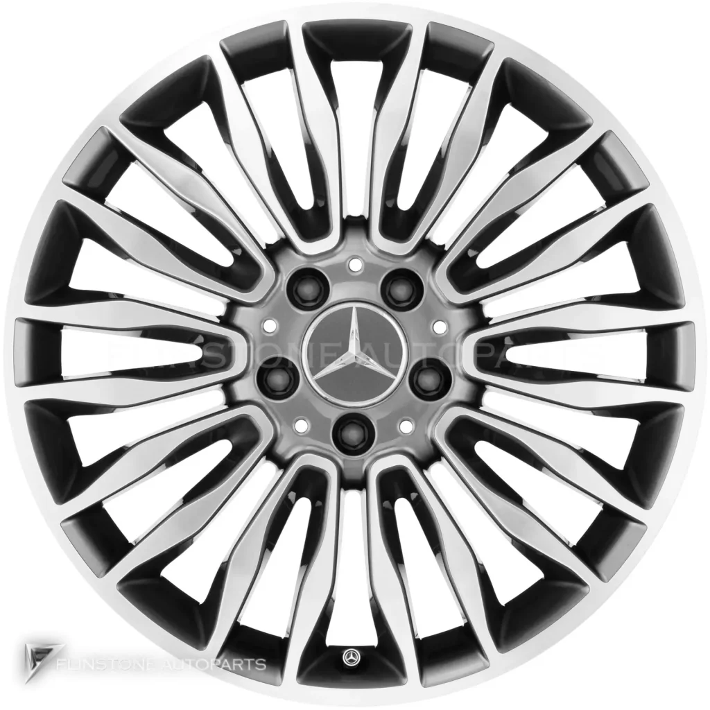 ล้อแท้นำเข้า Mercedes-Benz 10 Twin Spoke ขอบ 18 นิ้ว รุ่น 212-18